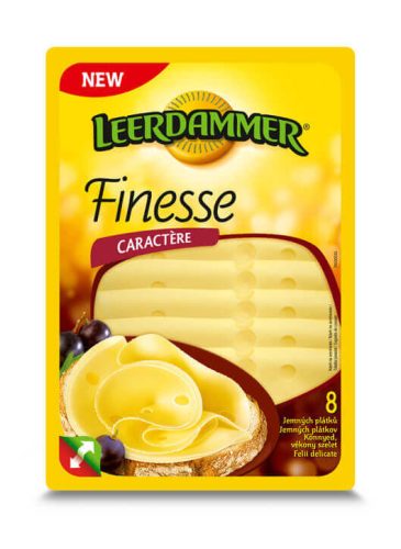 Leerdammer Finesse Caractere szeletelt sajt 49% 80