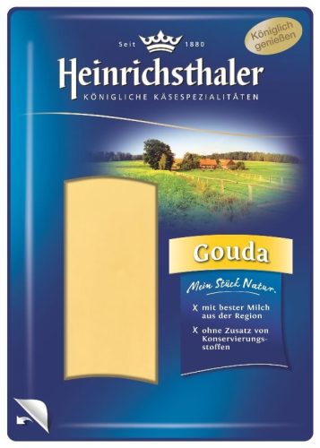 Heinrichsthaler laktózmentes gouda sajt szeletelt