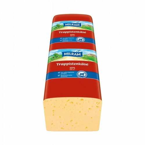 Milram trappista sajt 40% 3kg tömb