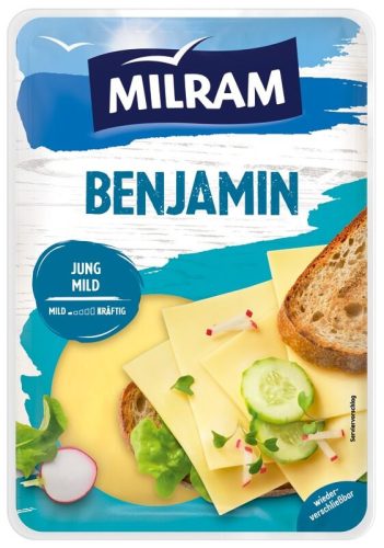 Milram Benjamin szeletelt sajt 48% 175g