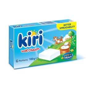Kiri tejszínes ömlesztett sajt 65% 100g (6db)