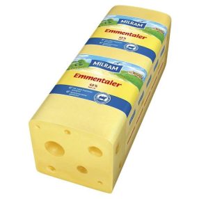 Milram ementáli sajt 45% 3kg tömb