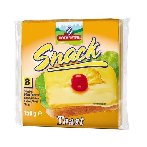 Hofmeister snack szeletelt toast sajt 50% 150g