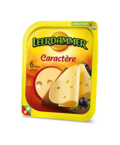 Leerdammer Caractere szeletelt sajt 48% 125g