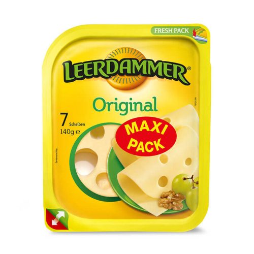 Leerdammer Original szeletelt sajt 45% 140g