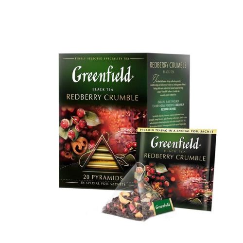 Greenfield Redberry Crumble tea 36g
