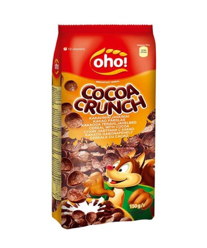 Oho kukoricapehely cocoa crunch 150g