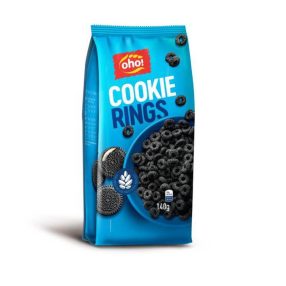 Oho kukoricapehely-cookie rings 140g