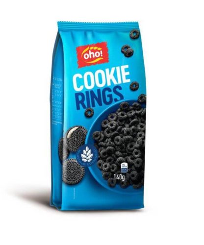Oho kukoricapehely-cookie rings 140g