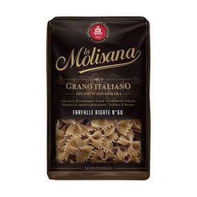 La Molisana Farfalle Rigate teljes kiőrlésű No66 500g