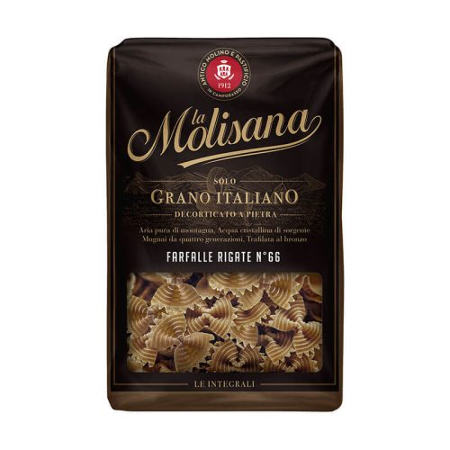 La Molisana Farfalle Rigate teljes kiőrlésű No66 500g