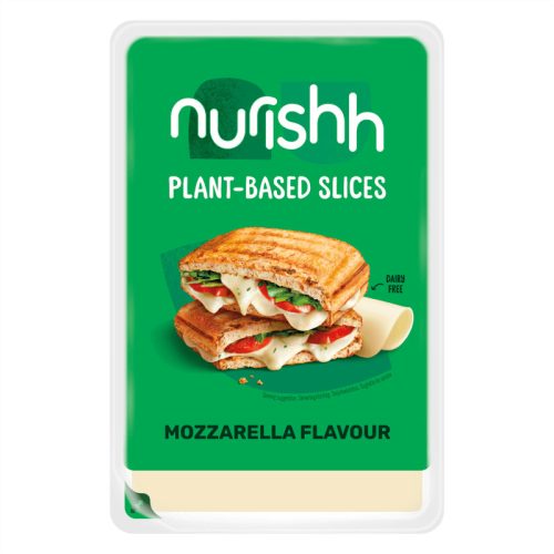 Nurishh mozzarella ízű növényi szeletek 120g