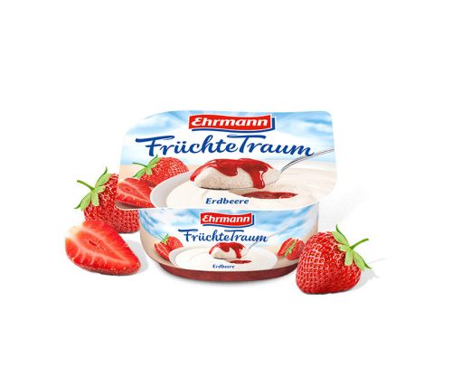 Ehrmann epres túró desszert Früchtetraum 125g