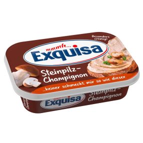 Exquisa sajtkrém fűszeres fokhagymás 200g