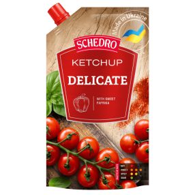 Schedro ketchup delikát ízesítéssel 250g