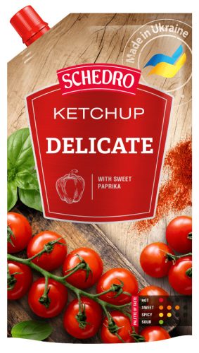 Schedro ketchup delikát ízesítéssel 250g