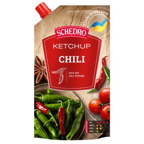 Schedro ketchup chilis ízesítéssel 250g