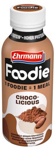 Ehrmann Foodie étkezést helyettesítő shake csokoládés 400ml