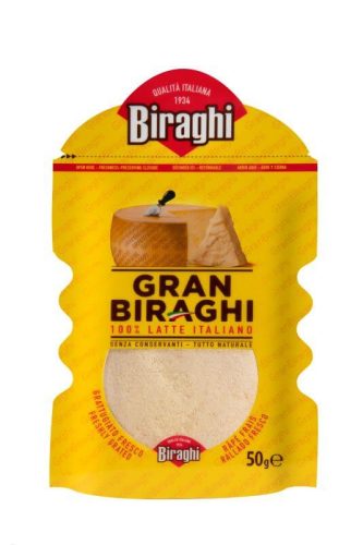Gran Biraghi reszelt sajt 50g