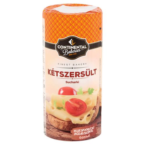 Continental kétszersült teljes kiőrlésű lisztből 125g