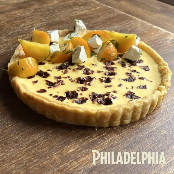 Sáfrányos Philadelphia sajttorta - séf: Segal Viktor