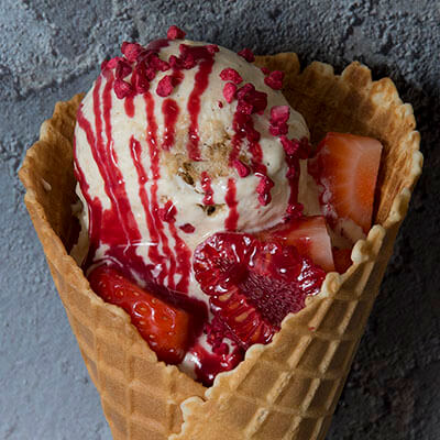 Tiramisu kézműves fagyi Appia sűrített tejjel